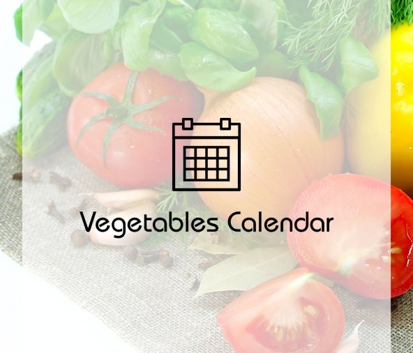 Vegetables Calendar